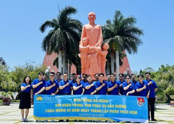 Chi đoàn TN Trung tâm Phục vụ bảo dưỡng hưởng ứng các hoạt động kỷ niệm 93 năm Ngày thành lập Đoàn TNCSHCM