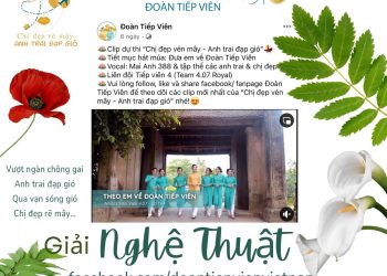 Tiết mục dự thi “Chị đẹp rẽ mây – Anh trai đạp gió” – Liên đội Tiếp viên 4