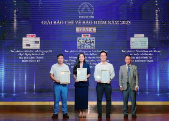 Tạp chí Heritage giành Giải A Giải báo chí viết về Bảo hiểm 2023
