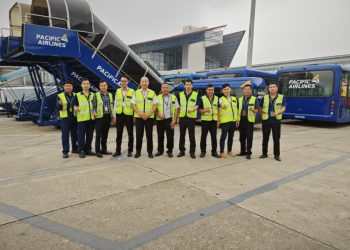 Pacific Airlines chính thức cung cấp dịch vụ sân đỗ cho Bamboo Airways tại sân bay Nội Bài