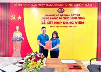 Kết nạp đảng viên trẻ – tăng cường sức mạnh lãnh đạo của Đảng đối với đơn vị