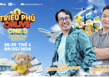 Vietnam Airlines hợp tác cùng VTVCab tổ chức livestream Triệu Phú ON Live – One S