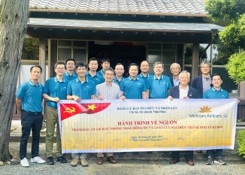 Hành trình về nguồn của Chi nhánh Nhật Bản tại thành phố Fukuroi, Shizuoka