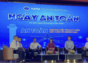 VNA tham dự “Ngày An toàn” do VATM tổ chức