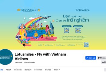 Khai trương Fanpage Facebook và Tiktok của Lotusmiles