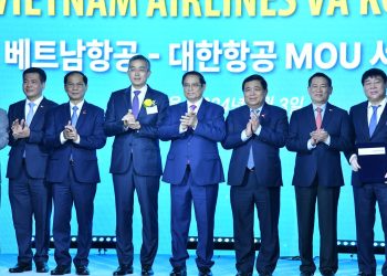 Vietnam Airlines tổ chức Lễ kỷ niệm 30 năm đường bay và chào mừng hành khách thứ 15 triệu giữa Việt Nam – Hàn Quốc