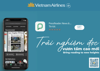 Thưởng thức hàng nghìn tạp chí, báo điện tử miễn phí cùng Vietnam Airlines trên ứng dụng PressReader