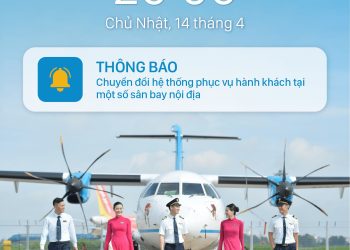 Vasco thông báo chuyển đổi hệ thống phục vụ hành khách tại một số sân bay ngày 15/4/2024