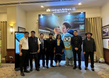 Vietnam Airlines quảng bá hình ảnh tại Lễ hội Namaste Việt Nam 2024