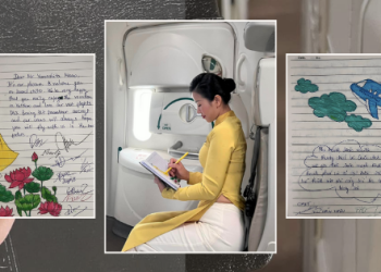 [Vạn Dặm Nâng Niu] Tô màu vào “nhật ký bay”