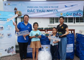 VNA phát động thu gom rác thải nhựa, tái chế vì Côn Đảo xanh
