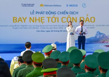 Chiến dịch “Bay nhẹ tới Côn Đảo” thu hút người dân địa phương