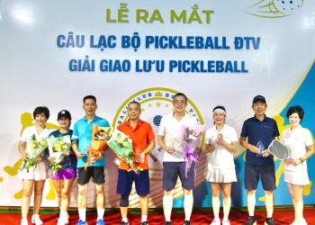 Lễ ra mắt CLB Pickleball Đoàn Tiếp viên và giải giao lưu Pickleball năm 2024
