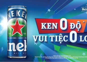 Vietnam Airlines mang thức uống Đại Mạch Heineken 0.0 phục vụ trên chuyến bay