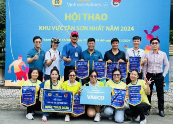 VAECO nhất toàn đoàn tại Hội thao TCT năm 2024 khu vực Tân Sơn Nhất