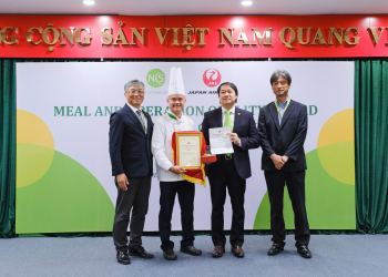 NCS nhận giải thưởng chất lượng suất ăn và vận hành của Japan Airlines