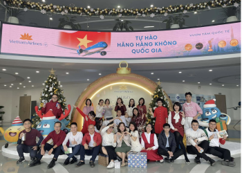 Giáng sinh rộn ràng khắp Kế hoạch đường bay – Ban KHPT