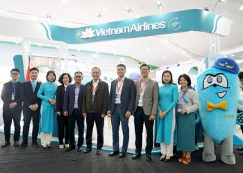 Ấn tượng gian hàng Vietnam Airlines tham gia Triển lãm Quốc phòng quốc tế Việt Nam 2024