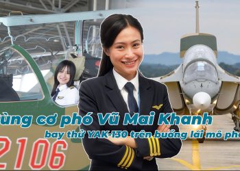 [VNA Special] Trải nghiệm buồng lái mô phỏng máy bay quân sự Yak-130 cùng cơ phó Mai Khanh