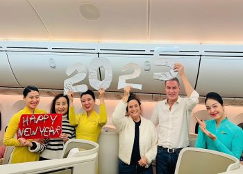 Đón năm mới trên những tầng mây