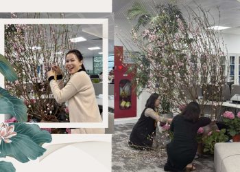 Cùng Ban Dịch vụ Hành khách “Trang trí đỉnh – Dịch vụ tinh – Gọn gàng tươi xinh” đón Tết