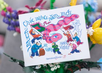 Tấm thiệp viết tay đầy ý nghĩa từ Operation Smile