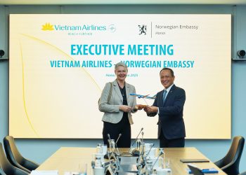 TGĐ Lê Hồng Hà làm việc với Đại sứ Na Uy tại Việt Nam