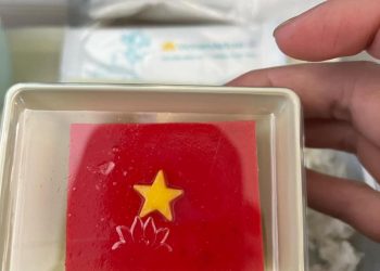 Bánh “cờ đỏ sao vàng” gây sốt dịp Việt Nam vô địch AFF Cup 2024, hương vị tự hào lan tỏa khắp muôn nơi