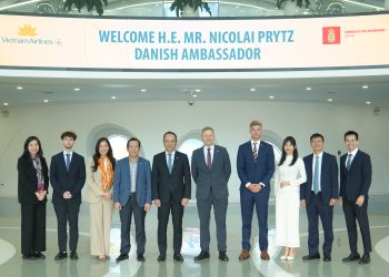 TGĐ Lê Hồng Hà tiếp Đại sứ đặc mệnh toàn quyền Vương quốc Đan Mạch