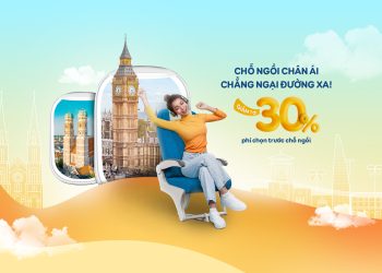 Chủ động chọn chỗ, bay thật thoải mái cùng VNA