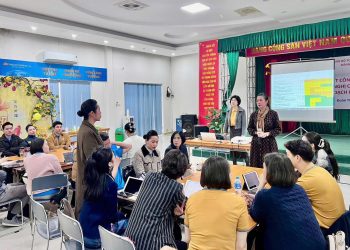 Buổi tập huấn đầu năm của Đoàn Tiếp Viên