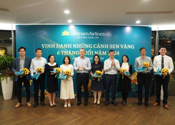 Những Cánh Sen Vàng Vietnam Airlines: Ghi nhận cống hiến, toả sáng thành tích