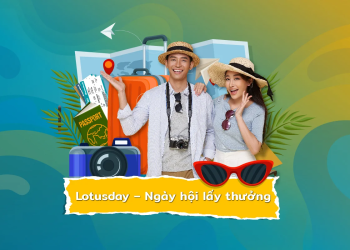 LotusDay – Giảm đến 75% số dặm lấy vé thưởng trên chuyến bay quốc tế