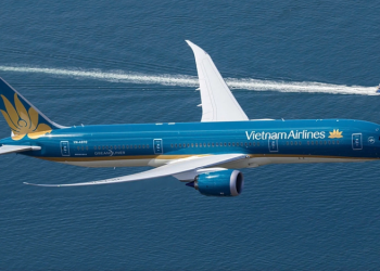Vietnam Airlines in hình chim Lạc trên tàu bay