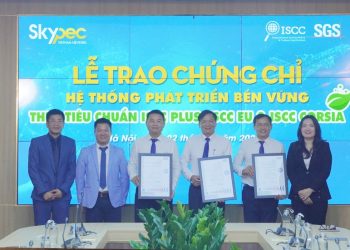 Skypec đón nhận chứng chỉ ISCC -khẳng định cam kết phát triển bền vững và bảo vệ môi trường