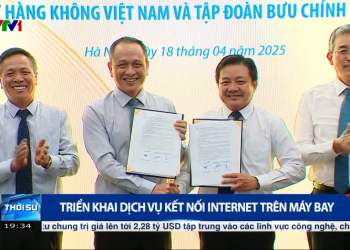 [VTV] Triển khai dịch vụ kết nối internet trên máy bay