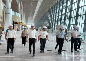 Đoàn lãnh đạo TCT thị sát nhà ga T3, sẵn sàng triển khai hoạt động