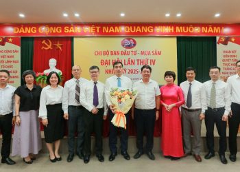 [Hướng tới Đại hội Đảng] Đại hội Chi bộ Ban Đầu tư – Mua sắm: Đoàn kết và quyết tâm hướng tới thành công bền vững