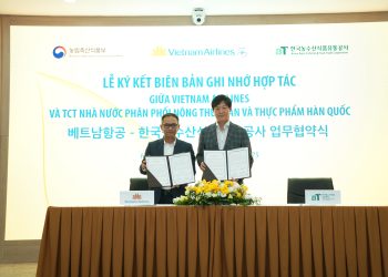 Vietnam Airlines hợp tác cùng aT mang văn hóa ẩm thực Hàn Quốc đến Việt Nam