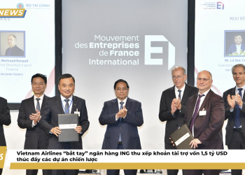 [VNA News] Vietnam Airlines “bắt tay” ngân hàng ING thu xếp khoản tài trợ vốn 1,5 tỷ USD