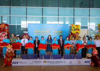Vietnam Airlines chính thức khai trương đường bay thẳng giữa Nha Trang và Busan