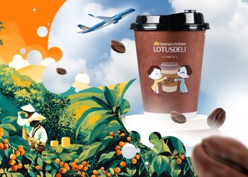 Từ nông sản Việt đến ly cà phê đặc sản đóng sẵn ghi dấu thương hiệu ẩm thực hàng không