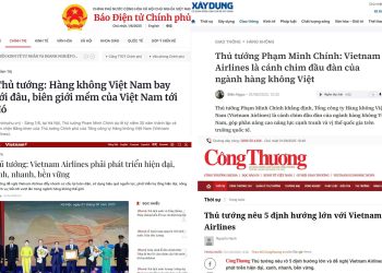 Sự kiện kỷ niệm 30 năm thành lập TCT HKVN thu hút sự quan tâm đặc biệt của truyền thông