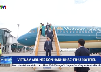 [VTV] Vietnam Airlines đón hành khách thứ 350 triệu