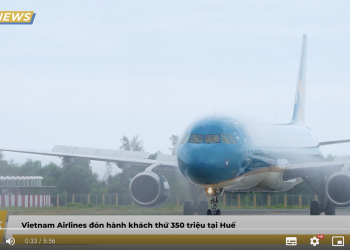 [VNA News] Vietnam Airlines chào đón hành khách thứ 350 triệu