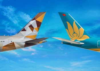 Vietnam Airlines hợp tác chương trình khách hàng  thường xuyên với Etihad Airways