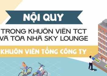 Gìn giữ môi trường làm việc văn minh tại TCT và Sky Lounge