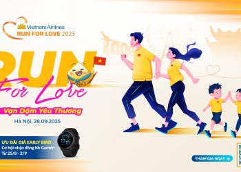 Vietnam Airlines mở thêm giai đoạn Early Bird giải chạy “Run For Love 2025” nhân dịp Quốc khánh 2/9