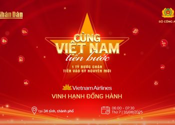 Vietnam Airlines lan toả niềm tự hào dân tộc, đồng hành cùng chương trình “Cùng Việt Nam tiến bước”