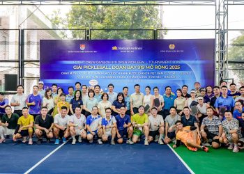 Sôi nổi giải pickleball đoàn bay 919 mở rộng năm 2025